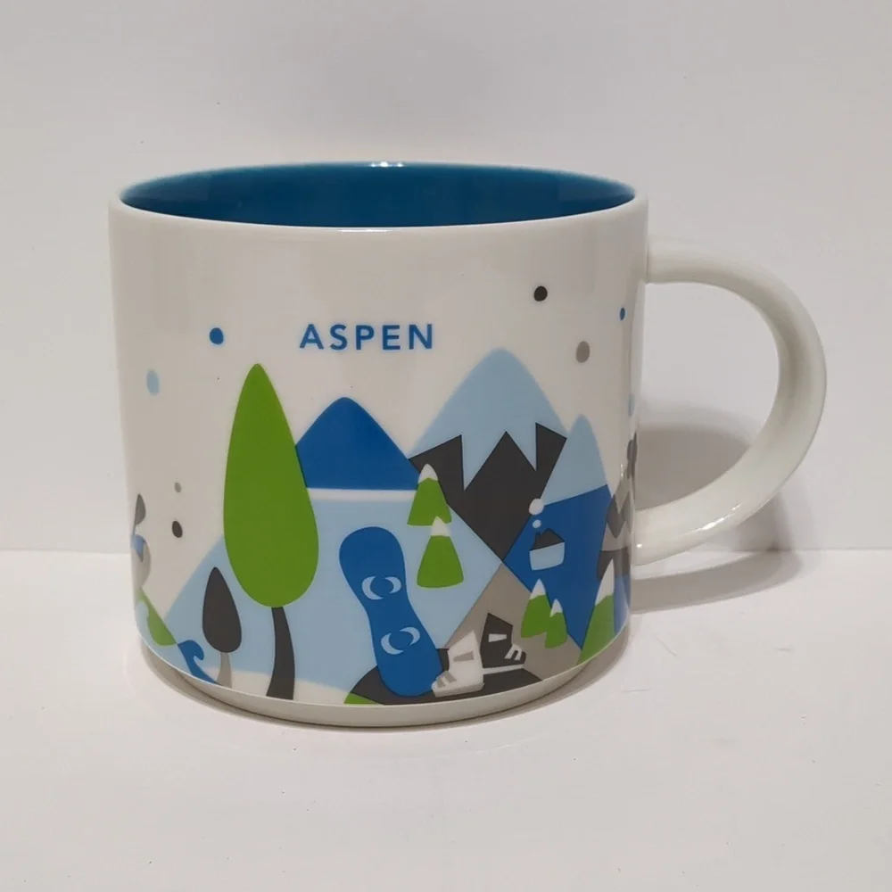 Starbucks Aspen You Are Here Series Collection 2015 14 oz